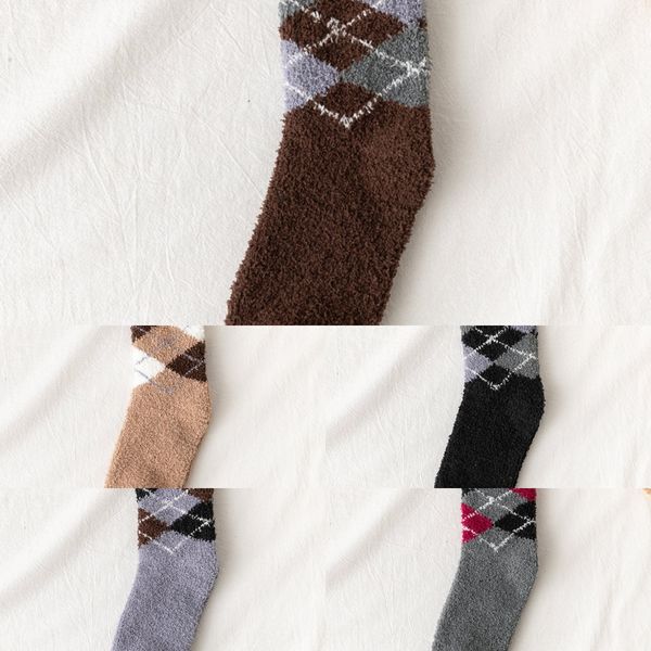 winter warm and style coral velvet men's big diamond household floor socks thickened warm men's coral socks slibj, Black
winter warm and style coral velvet men's big diamond household floor socks thickened warm men's coral socks slibj, Black