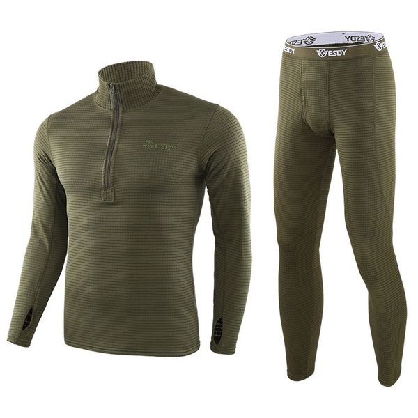 running sets men's thermal set compression base layer sports long johns fleece lined winter gear skiing gym clothing, Black;blue
running sets men's thermal set compression base layer sports long johns fleece lined winter gear skiing gym clothing, Black;blue