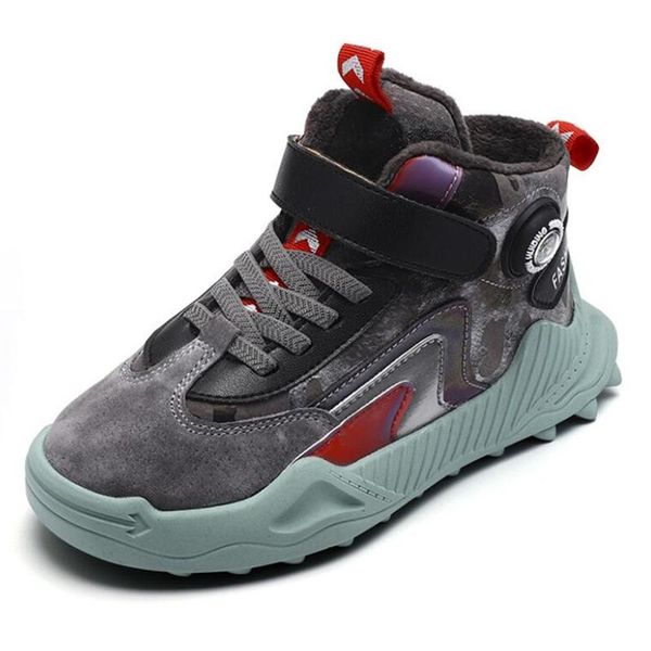 children' winter boots for boys sneakers kids plush warm snow boots genuine leather ankle children' sport shoes, Black;grey
children' winter boots for boys sneakers kids plush warm snow boots genuine leather ankle children' sport shoes, Black;grey