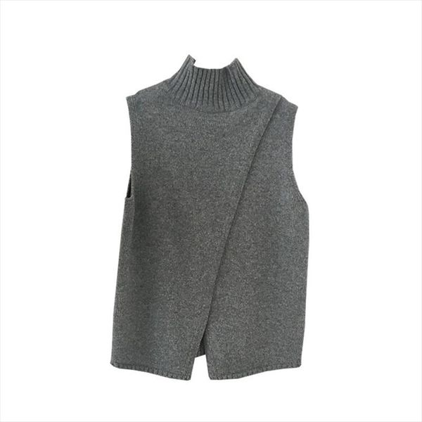 korean fashion sleeveless sweater vest sweaters fashion 2021 women turtleneck sweater jumper knitted pullover pz1415, White;black
korean fashion sleeveless sweater vest sweaters fashion 2021 women turtleneck sweater jumper knitted pullover pz1415, White;black
