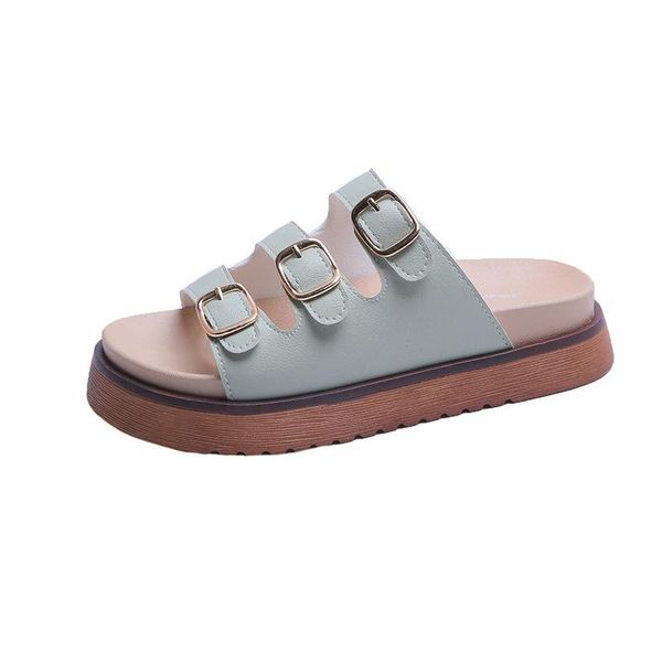 slippers woman students shoes for girl high school wear female belt buckle fashion one word thick bottom muffin cool mop, Black
slippers woman students shoes for girl high school wear female belt buckle fashion one word thick bottom muffin cool mop, Black