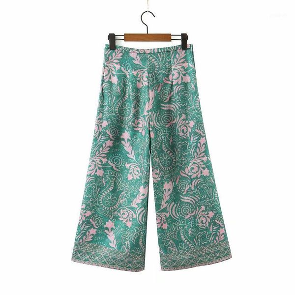 women's pants & capris 2021 women vintage flower print patchwork wide leg femme streetwear trousers mujer leisure side zipper loose pan, Black;white
women's pants & capris 2021 women vintage flower print patchwork wide leg femme streetwear trousers mujer leisure side zipper loose pan, Black;white