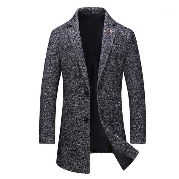 men's wool & blends men casual nice autumn winter warm long coat fashion business slim overcoat mens outwear blends1, Black
men's wool & blends men casual nice autumn winter warm long coat fashion business slim overcoat mens outwear blends1, Black