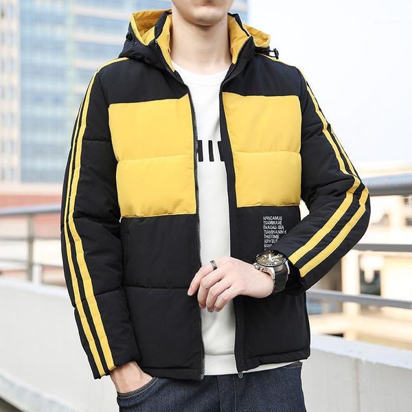 mimi winter 2020 new men's casual cotton padded jacket hooded down jacket thickened1, Black
mimi winter 2020 new men's casual cotton padded jacket hooded down jacket thickened1, Black