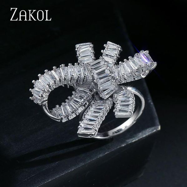 cluster rings zakol luxury white baguette cubic zircon finger for women trendy bowknot wedding party jewelry fsrp1045, Golden;silver
cluster rings zakol luxury white baguette cubic zircon finger for women trendy bowknot wedding party jewelry fsrp1045, Golden;silver