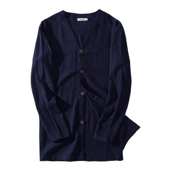 men's jackets vogue fashion autumn jacket men cotton linen solid long sleeve v neck buttons outwear, Black;brown
men's jackets vogue fashion autumn jacket men cotton linen solid long sleeve v neck buttons outwear, Black;brown