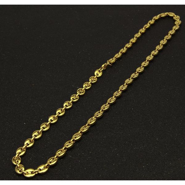 stainless steel coffee bean chain gold silver color plated necklace and bracelets jewelry set street style 22" wmtdny whole2019
stainless steel coffee bean chain gold silver color plated necklace and bracelets jewelry set street style 22" wmtdny whole2019