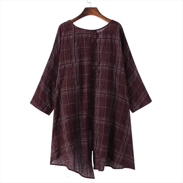 women linen blouse asymmetrical 2020 summer long sleeve plaid shirt casual loose blusas feminina plus size 5xl, White
women linen blouse asymmetrical 2020 summer long sleeve plaid shirt casual loose blusas feminina plus size 5xl, White