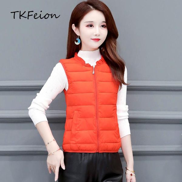 women's vests womens vest coats cotton warm 2021 style spring autumn student sweet slim waistcoat ruffles collar female sleeveless jack, Black;white
women's vests womens vest coats cotton warm 2021 style spring autumn student sweet slim waistcoat ruffles collar female sleeveless jack, Black;white