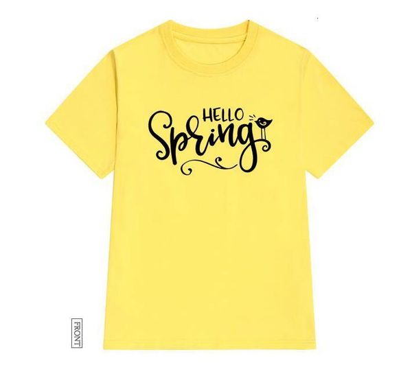 hello spring bird women tshirt cotton casual funny t shirt lady yong girl tee 5 colors drop ship s-578, White
hello spring bird women tshirt cotton casual funny t shirt lady yong girl tee 5 colors drop ship s-578, White