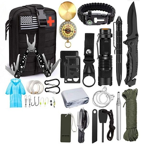 first-aid kit multi-function save your equipment camping outfit the jungle survival adventure pockets
first-aid kit multi-function save your equipment camping outfit the jungle survival adventure pockets