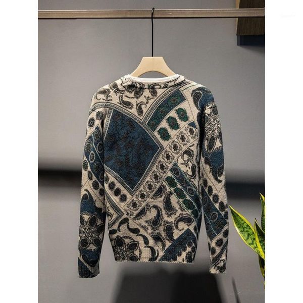 men's sweater printed pullover crew neck sweater men's winter plush thickening korean style loose casual t-shirt for men1, White;black
men's sweater printed pullover crew neck sweater men's winter plush thickening korean style loose casual t-shirt for men1, White;black