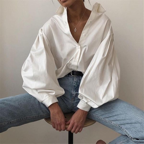 yyxz spring autumn fashion loose solid color single-breasted long sleeve sml lapel 2 colors woman casual shirt lady blouses, White
yyxz spring autumn fashion loose solid color single-breasted long sleeve sml lapel 2 colors woman casual shirt lady blouses, White