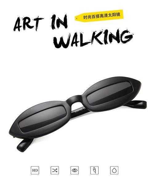 sunglasses 2021 vintage rectangle women cat eye designer ladies small frame black red sun glasses brand retro skinny eyewear, White;black
sunglasses 2021 vintage rectangle women cat eye designer ladies small frame black red sun glasses brand retro skinny eyewear, White;black
