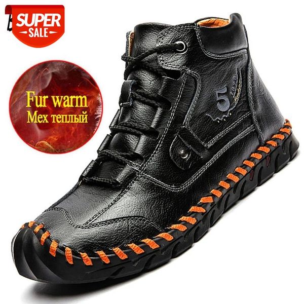 winter men's warm boots fur warm men's snow boots waterproof leather motorcycle fashion outdoor plush men sneakers #2b5m
winter men's warm boots fur warm men's snow boots waterproof leather motorcycle fashion outdoor plush men sneakers #2b5m