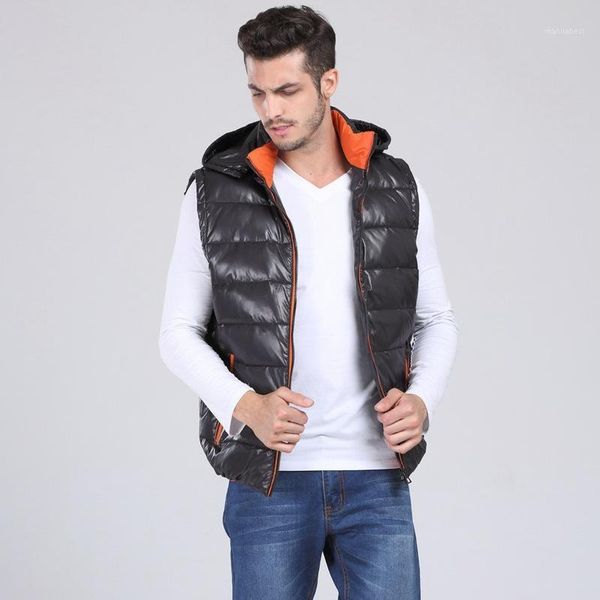 2020new plus size men's down vest colete chaleco hombre white duck down mens vest white duck1, Black
2020new plus size men's down vest colete chaleco hombre white duck down mens vest white duck1, Black