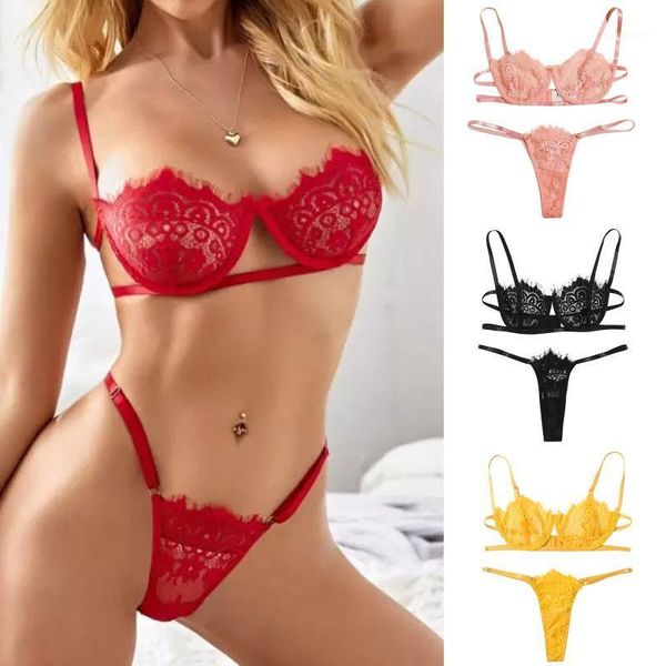 erotic lingerie women's underwear lace temptation three point lingerie with steel ring suits belt1, Red;black
erotic lingerie women's underwear lace temptation three point lingerie with steel ring suits belt1, Red;black