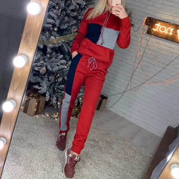 jodimitty two piece set womens tracksuits 2020 spring autumn women patchwork hooded sweatshirt and pant tracksuit sport suit, Gray
jodimitty two piece set womens tracksuits 2020 spring autumn women patchwork hooded sweatshirt and pant tracksuit sport suit, Gray