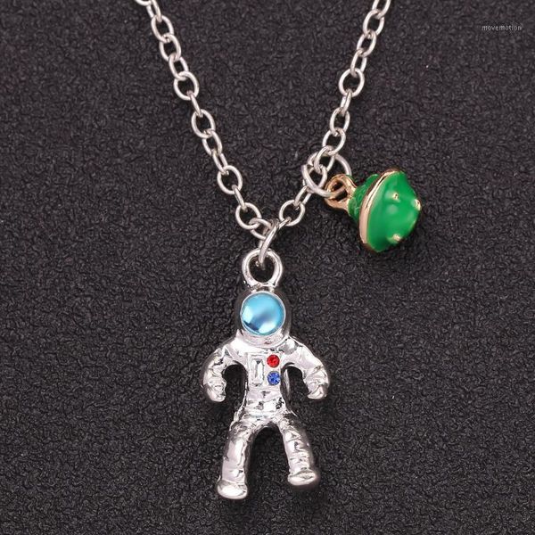 space universe cartoon alloy necklace astronaut planet shape small pendant necklace exquisite jewelry accessories for men women1, Silver
space universe cartoon alloy necklace astronaut planet shape small pendant necklace exquisite jewelry accessories for men women1, Silver