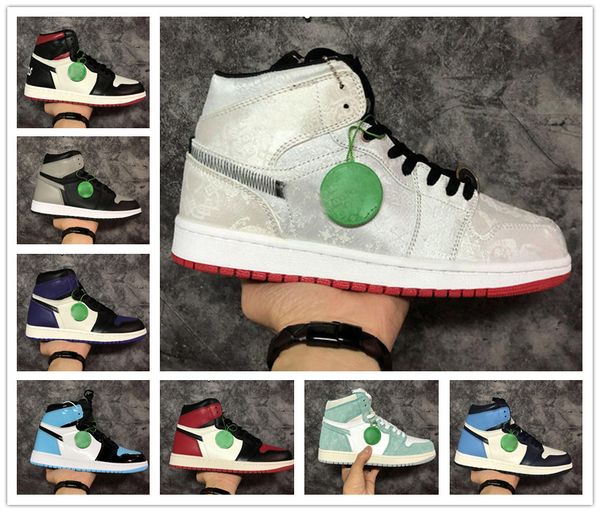 2020 new jumpman 1 1s mens basketball shoes smoke grey obsidian unc fearless travis scotts court purpl chicago sports trainers sneakers
2020 new jumpman 1 1s mens basketball shoes smoke grey obsidian unc fearless travis scotts court purpl chicago sports trainers sneakers