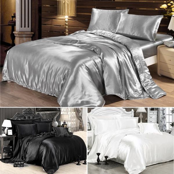 bedding sets 100% satin set comforter duvet cover bed sheet pillow quilt single/double/ size quilted
bedding sets 100% satin set comforter duvet cover bed sheet pillow quilt single/double/ size quilted