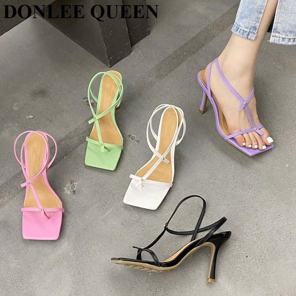 fashion brand sandals women high heels ankle strap gladiator shoes women narrow band back strap candy color sandal zapatos mujer, Black
fashion brand sandals women high heels ankle strap gladiator shoes women narrow band back strap candy color sandal zapatos mujer, Black