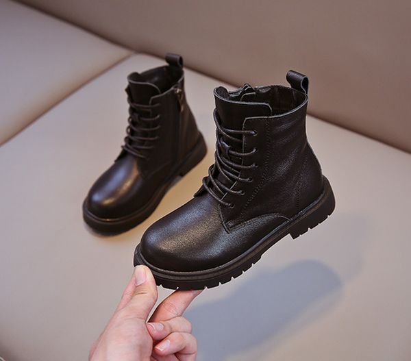 selling fashion new leather boy and girl martin boots british style casual boots, Black;grey
selling fashion new leather boy and girl martin boots british style casual boots, Black;grey