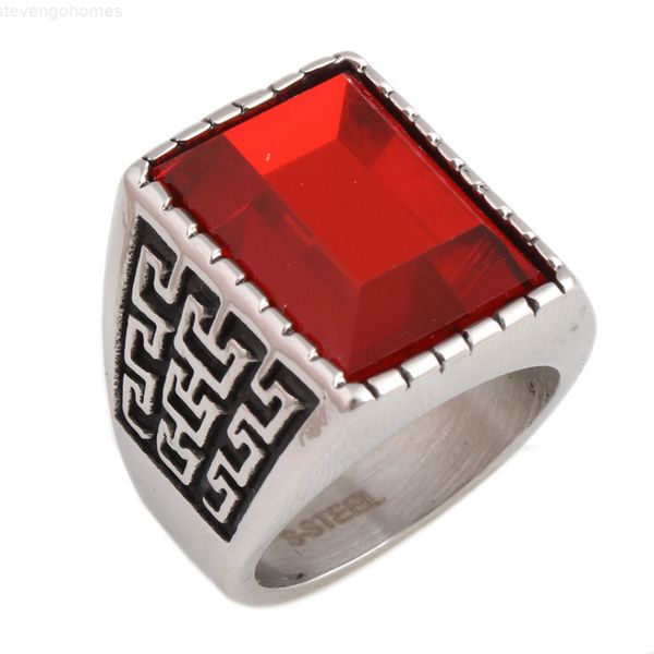 elegant stainless steel finger cluster rings fashion red blue square rhinestone geometric vintage mens ring, Golden;silver
elegant stainless steel finger cluster rings fashion red blue square rhinestone geometric vintage mens ring, Golden;silver