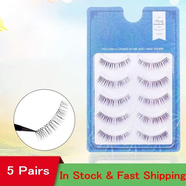 eyelashes hand-made natural long lengthing false eyelashes thick soft comfortable spiky sticky for eye make-up cpa2623
eyelashes hand-made natural long lengthing false eyelashes thick soft comfortable spiky sticky for eye make-up cpa2623