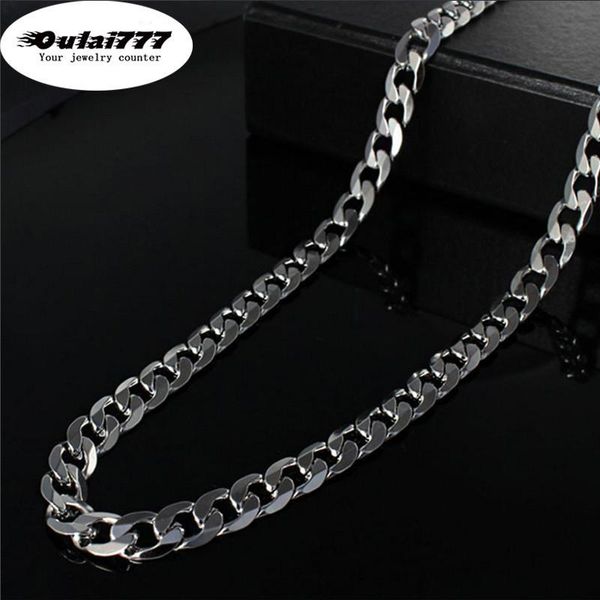 chains 2021 figaro rustless men necklace gifts for women friends hip hop jewelry personalized male gothic, Silver
chains 2021 figaro rustless men necklace gifts for women friends hip hop jewelry personalized male gothic, Silver