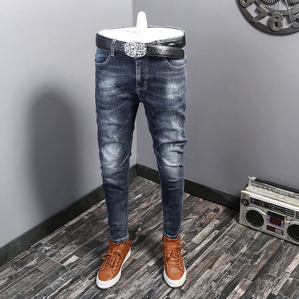 2021 new newly fashion designer retro blue elastic slim men casual denim long pants streetwear vintage jeans homme r9jq
2021 new newly fashion designer retro blue elastic slim men casual denim long pants streetwear vintage jeans homme r9jq