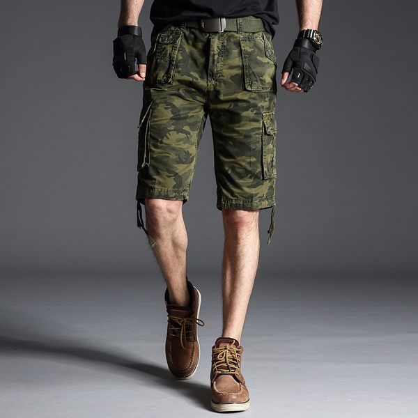 2021 new men load camo casual male cotton many military pockets camouflage at height of the loose knee summer shorts 2ve6, White;black
2021 new men load camo casual male cotton many military pockets camouflage at height of the loose knee summer shorts 2ve6, White;black