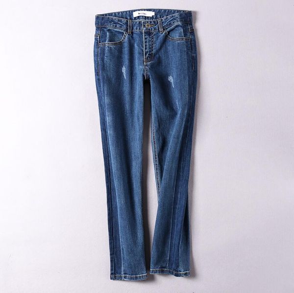 2021 spring fall women's brem fashion thin high waist straight pants q506 jeans lvlq, Black;white
2021 spring fall women's brem fashion thin high waist straight pants q506 jeans lvlq, Black;white