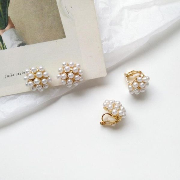 stud korean simple temperament imitation pearl small earrings for women girl fashion beautiful ear clip jewelry accessories1, Golden;silver
stud korean simple temperament imitation pearl small earrings for women girl fashion beautiful ear clip jewelry accessories1, Golden;silver