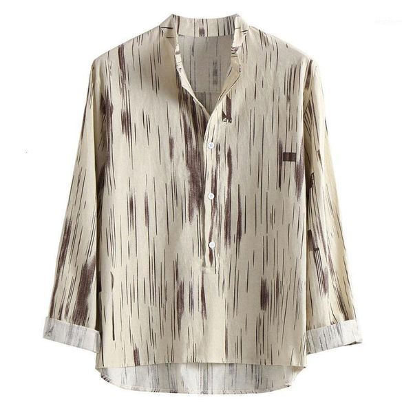 men's casual shirts 2021 men shirt collar breathable mens autumn loose fashion daily printed cotton and linen blouse -3xl1, White;black
men's casual shirts 2021 men shirt collar breathable mens autumn loose fashion daily printed cotton and linen blouse -3xl1, White;black