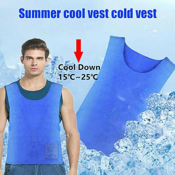 summer cooling vest heat pissipation pva waterproof vest work vests for high temperature protective outdoor sports, Gray;blue
summer cooling vest heat pissipation pva waterproof vest work vests for high temperature protective outdoor sports, Gray;blue