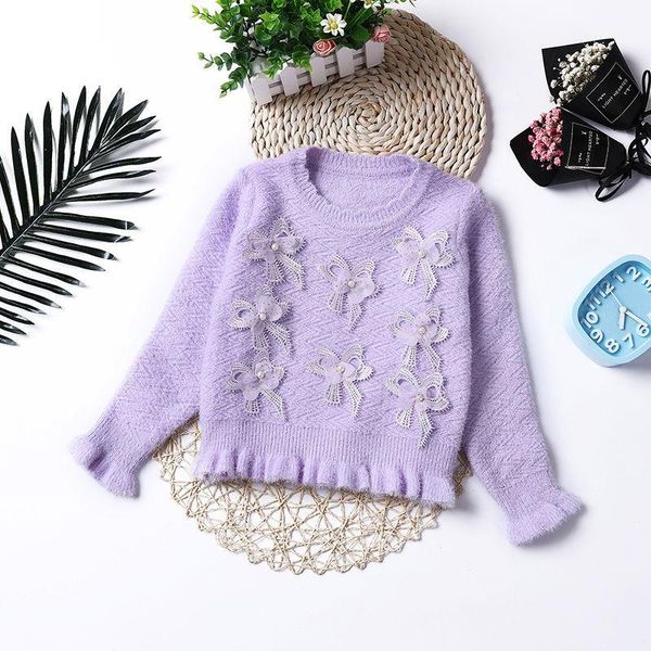 pullover baby girls sweater 3-9 years old online celebrity children's bowknot pearl ruffle boy clothes toddler1, Blue
pullover baby girls sweater 3-9 years old online celebrity children's bowknot pearl ruffle boy clothes toddler1, Blue