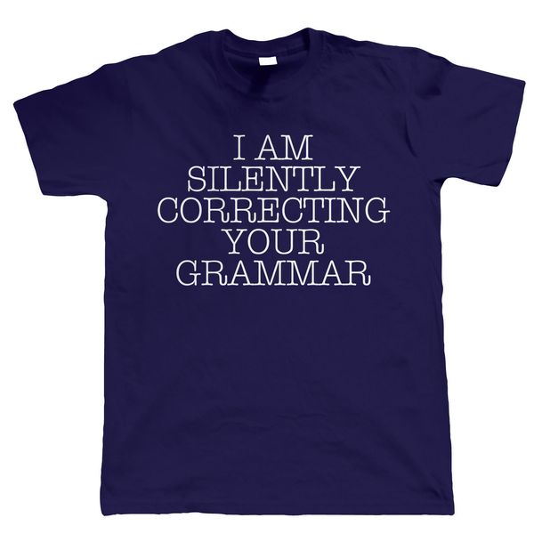 2019 100% cotton i am silently correcting your grammar, funny mens t shirt - student or teacher sport hooded sweatshirt hoodie
2019 100% cotton i am silently correcting your grammar, funny mens t shirt - student or teacher sport hooded sweatshirt hoodie