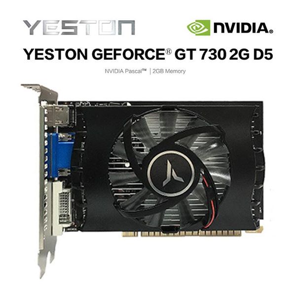 yeston geforce gt730 2g d5 va графическая карта nvidia pascal 902-5012mhz 2g / ddr5 / 64bit для игры
yeston geforce gt730 2g d5 va графическая карта nvidia pascal 902-5012mhz 2g / ddr5 / 64bit для игры