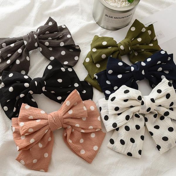 retro print dot hairclip for women super fairy sweet hairpin new fabric ponytail clip jewelry hair accessories1, Slivery;white
retro print dot hairclip for women super fairy sweet hairpin new fabric ponytail clip jewelry hair accessories1, Slivery;white