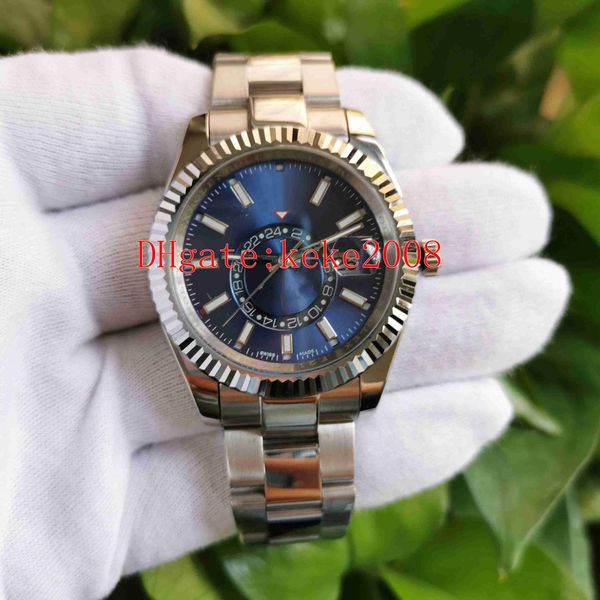 excellent wristwatches 42mm 326934 m326934 gmt working sapphire glass blue luminescent 2813 mechanical automatic mens watches, Slivery;brown
excellent wristwatches 42mm 326934 m326934 gmt working sapphire glass blue luminescent 2813 mechanical automatic mens watches, Slivery;brown