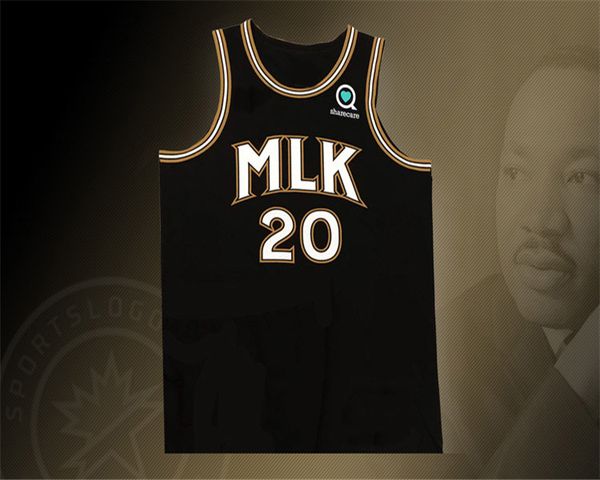 the hawks will launch a new uniform 11 young 21 player basketball jersey to mlk in 2021, Black
the hawks will launch a new uniform 11 young 21 player basketball jersey to mlk in 2021, Black