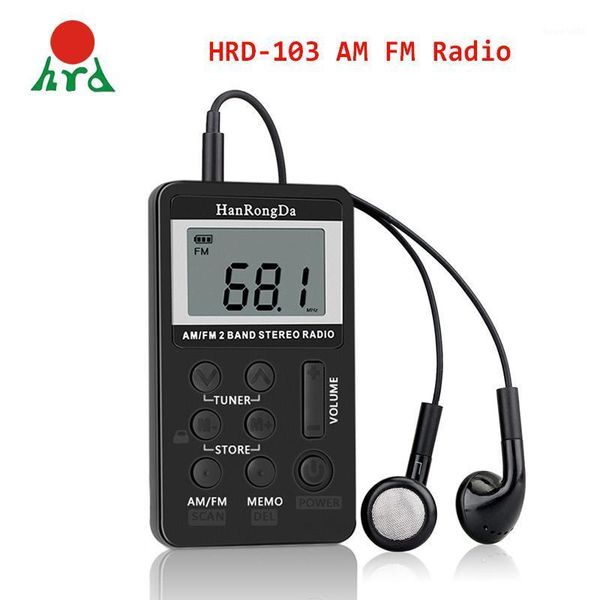 hanrongda hrd-103 am fm digital radio 2 band stereo receiver portable pocket radio w/ headphones lcd screen rechargeable battery1
hanrongda hrd-103 am fm digital radio 2 band stereo receiver portable pocket radio w/ headphones lcd screen rechargeable battery1