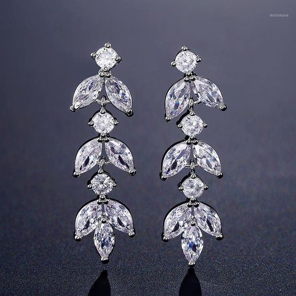 dangle & chandelier uilz occident fashion clover superimposed full inlay drop zircon earrings for bridal wedding attractive jewelry ue22301, Silver
dangle & chandelier uilz occident fashion clover superimposed full inlay drop zircon earrings for bridal wedding attractive jewelry ue22301, Silver