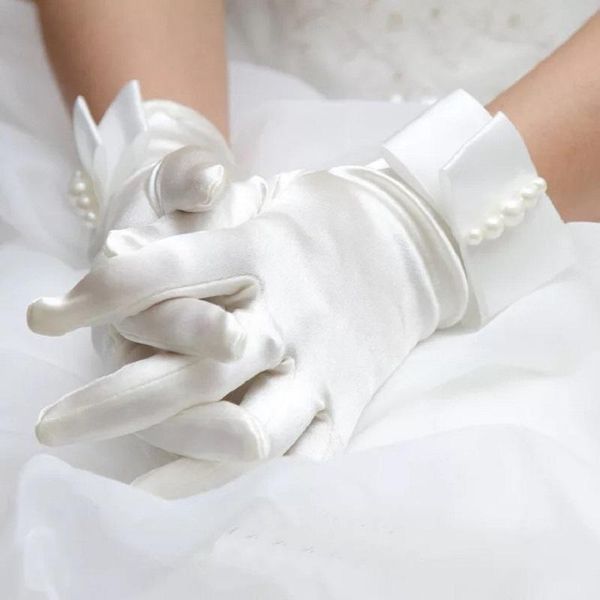 gants blanc mariee women's wrist length bridal gloves with pearls for wedding dress finger gloves gant fille mariage st279 h jllsim, White
gants blanc mariee women's wrist length bridal gloves with pearls for wedding dress finger gloves gant fille mariage st279 h jllsim, White