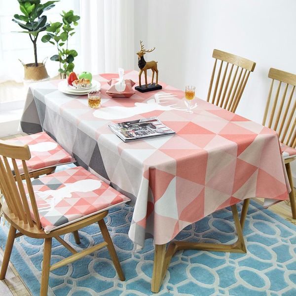 table cloth nordic rectangular pink/blue cartoon deer printed cotton thick dinning cover home party decorative tablecloths
table cloth nordic rectangular pink/blue cartoon deer printed cotton thick dinning cover home party decorative tablecloths