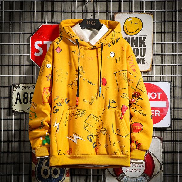 print hoodie men streetwear brand mens harajuku hoodies spring autumn fashion hooded sweatshirts high street kg-671, Black
print hoodie men streetwear brand mens harajuku hoodies spring autumn fashion hooded sweatshirts high street kg-671, Black
