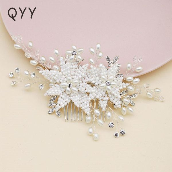 qyy новейший белый жемчуг цветок свадебные волосы расческой люкс ручной rhinestone аксессуары для волос ювелирные изделия принцесса клип sqc, Silver
qyy новейший белый жемчуг цветок свадебные волосы расческой люкс ручной rhinestone аксессуары для волос ювелирные изделия принцесса клип sqc, Silver