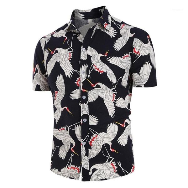 selling product in 2020 summer new fashion camisas para hombre casual short-sleeved white printed shirt men's clothing1, White;black
selling product in 2020 summer new fashion camisas para hombre casual short-sleeved white printed shirt men's clothing1, White;black