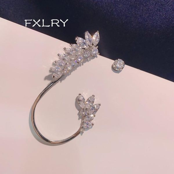 fxlry new design fashion cubic zirconia asymmetric earring for women wedding bride jewelry, Golden;silver
fxlry new design fashion cubic zirconia asymmetric earring for women wedding bride jewelry, Golden;silver
